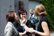 Discussion at coffee breaks